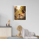 Poster za krštenje Igra s Isusom