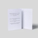 Individualne duhovne kartice s biblijskim citatima za razmatranje